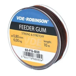 FEEDER RUBBER VDE-Robinson 1,00 mm - 7KG Brown ROBINSON - 1