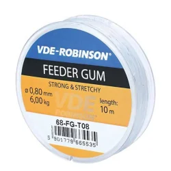 FEEDER RUBBER VDE-Robinson 0,80 mm - 6KG Transparent ROBINSON - 1
