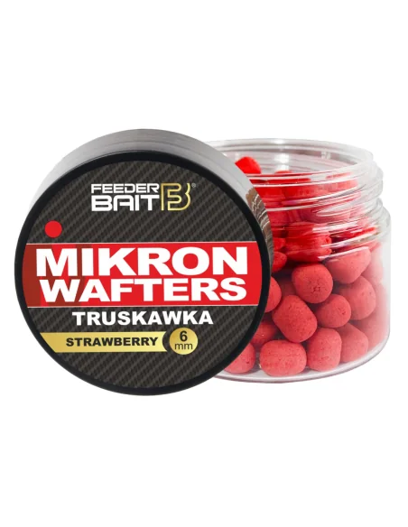 Feeder Bait Micron Wafters – Strawberry 6mm FEEDER BAIT - 1
