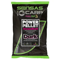 Groundbait SENSAS UK POWER PELLET PLUS DARK 2kg SENSAS - 1