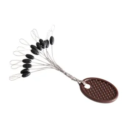 For Line Flagman Silicon Black Stoppers Size. M FLAGMAN - 1 2