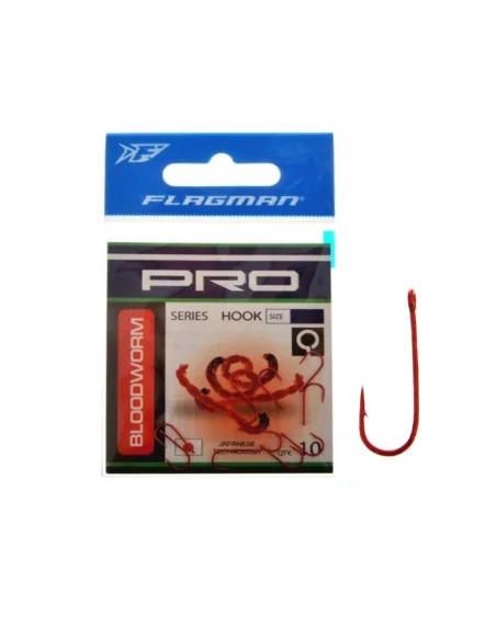 Flagman Pro Bloodworm Hooks - 14 FLAGMAN - 1