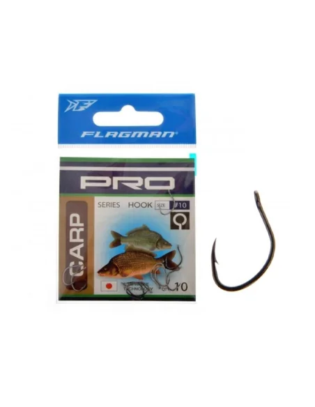 FLAGMAN Pro Carp Hooks size.14 op.10szt. FLAGMAN - 1