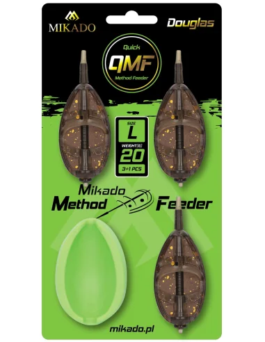 METHOD FEEDER MIKADO DOUGLAS FEEDER Q.M.F. L - 20+30+40g + MOULD MIKADO - 2