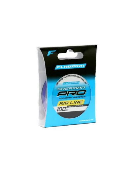 Monofilament Flagman Sherman Pro Rig Line 100m / 0,128mm FLAGMAN - 1