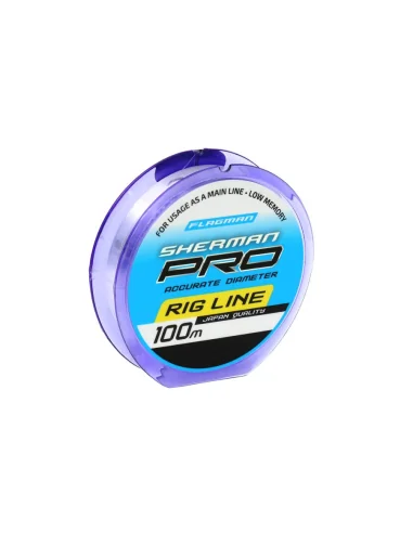 Monofilament Flagman Sherman Pro Rig Line 100m / 0,128mm FLAGMAN - 2