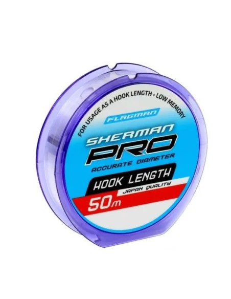Flagman Leader Monofilament Sherman Pro 50m – 0.148mm FLAGMAN - 1