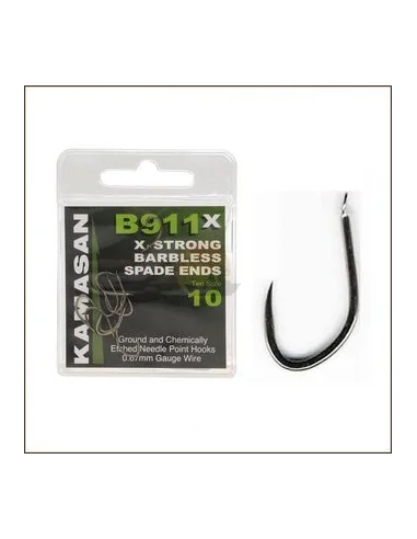Kamasan B911 X Strong Spade Hooks – Size 8