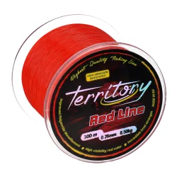 MONOFILAMENT MIKADO - TERRITORY RED - 0.28mm 300m MIKADO - 1 2