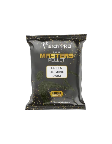 PELLET MASTERS MatchPro F1 Green Betaine 2mm 700g