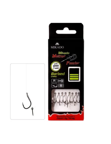 MF Mikado Rigs with Needle Barb Hook No. 12