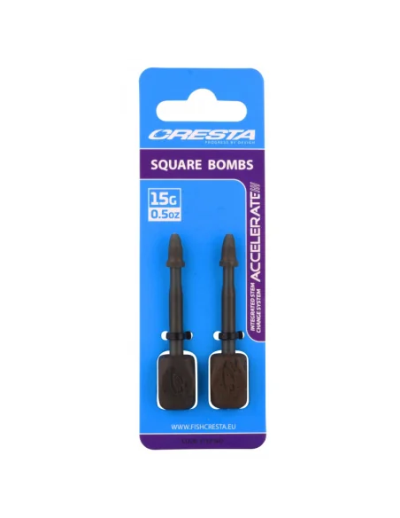 CRESTA Square Bombs Sinker 25g CRESTA - 1