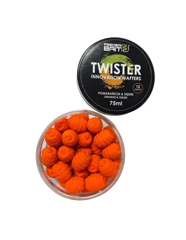 Feeder Bait - Twister Squid & Orange 12mm