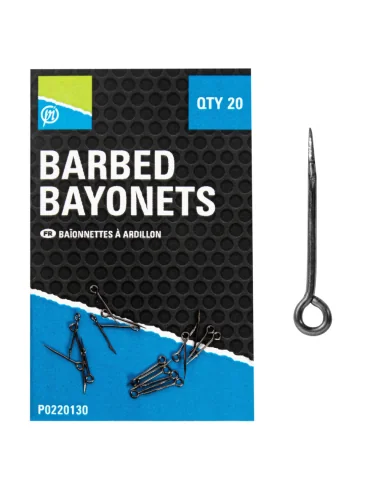 Preston Barbed Bayonets Needles