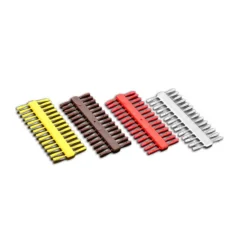 Mikado Stoppers - METHOD FEEDER - PUSH STOP RED MIKADO - 1