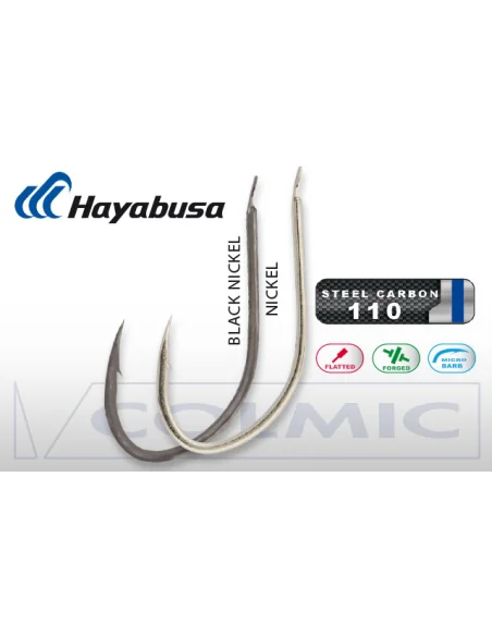 Colmic Hayabusa HKAJ Hooks 157-BLACK NICKEL SIZE.14 COLMIC - 2