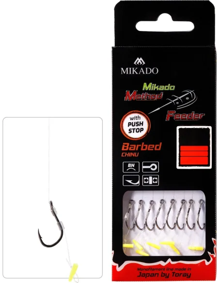 Mikado Method Feeder Push Stop Ready Rigs 10cm - 10cm MIKADO - 1