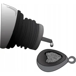 Feeder Bait Drop Bomb Sinker 15g FEEDER BAIT - 1 2