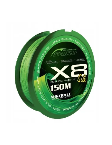 Braid Mistrall Shiro Green 150m x8 0,08mm