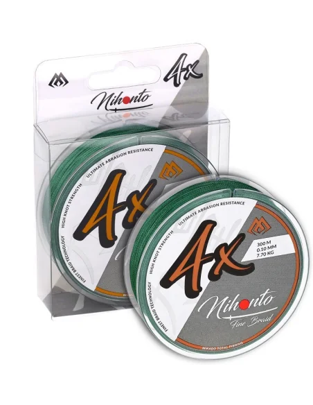 Mikado Nihonto FINE BRAID 4X 150m green – 0.12mm MIKADO - 1