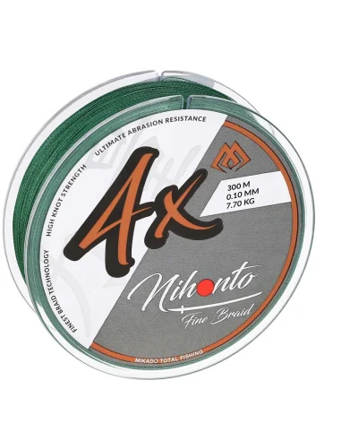 Mikado Nihonto FINE BRAID 4X 150m green – 0.12mm MIKADO - 2