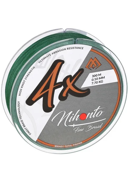 Mikado Nihonto FINE BRAID 4X 150m green – 0.12mm MIKADO - 2