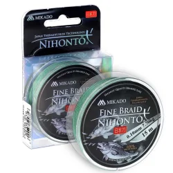 Mikado NIHONTO FINE BRAID 15m Green - 0.18mm MIKADO - 1