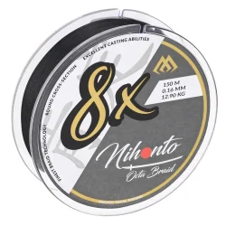 Mikado Nihonto OCTA BRAID 8X 150m black – 0.10mm MIKADO - 1 2