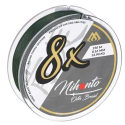 Mikado Nihonto OCTA BRAID 8X 150m green – 0.12mm MIKADO - 1 2