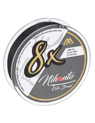 Mikado braided line - NIHONTO OCTA BRAID 8x 300m - 0.10mm MIKADO - 2