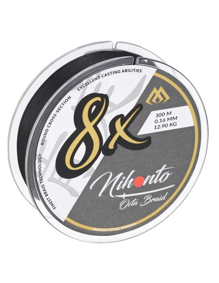 Mikado braided line - NIHONTO OCTA BRAID 8x 300m - 0.10mm MIKADO - 2