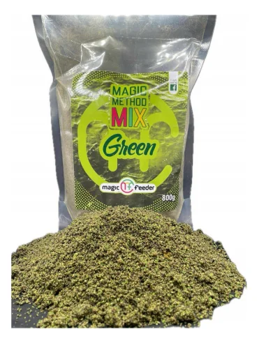 Groundbait Magic Feeder Method Mix Green 800g