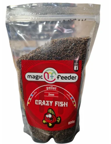 Pellet Magic Feeder Crazy Fish 2mm 800g