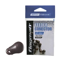 Flagman Feeder Connector Brown 10pcs FLAGMAN - 1
