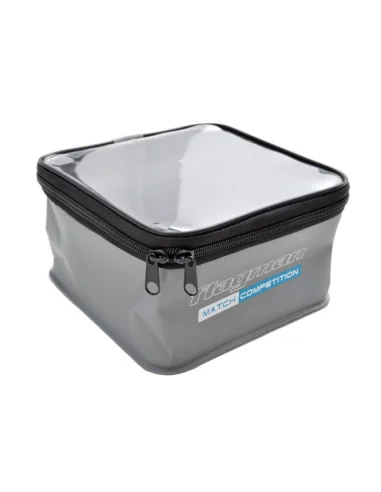 Flagman container with transparent lid 18x18x10cm