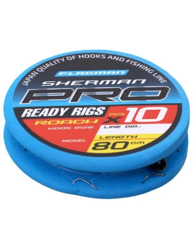 Ready Made Rigs Flagman Sherman Pro Roach 80cm no- 12 FLAGMAN - 2