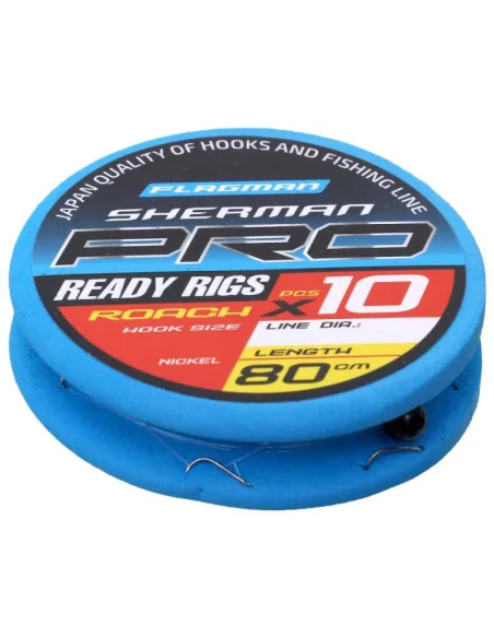 Ready Made Rigs Flagman Sherman Pro Roach 80cm no- 12 FLAGMAN - 2