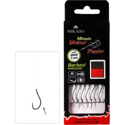 Ready-made Mikado Method Feeder RIGS - With No.8 barb NEEDLE MIKADO - 1