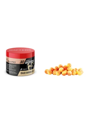Wafters MATCHPRO Worms 3D Duo VANILLE 8mm 20g