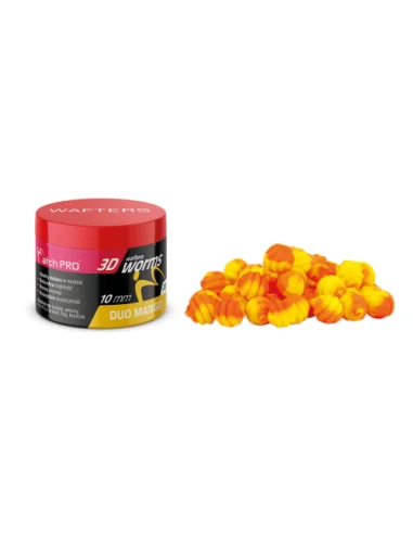 Wafters MATCHPRO Worms 3D Duo Mango 10mm 20g