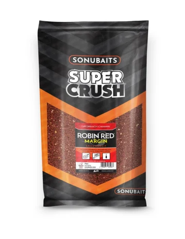 Groundbait Sonubaits Supercrush - Robin Red Margin Mix