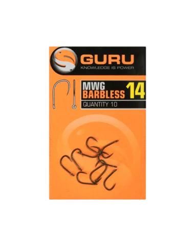 Guru Hooks - MWG Barbless – 10