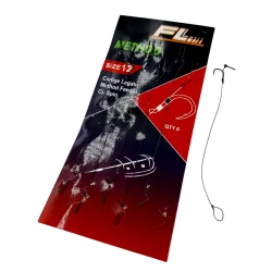 Ready-made METHOD rigs for the Feeder method on a braided line with a needle size M. 12  - 1