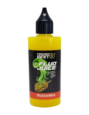 Fluo Juice Feeder Bait - Strawberry 50ml