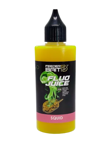 Fluo Juice Feeder Bait - Squid 50ml