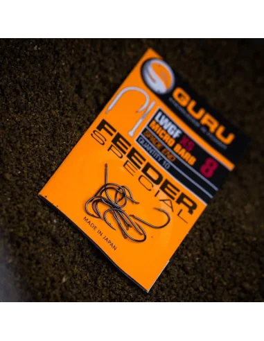 Hooks Guru Feeder LWGF Special XS Spade End - size 10 GURU - 2