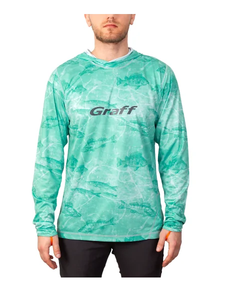 GRAFF UPF50 hoodie CL-14 L GRAFF - 1
