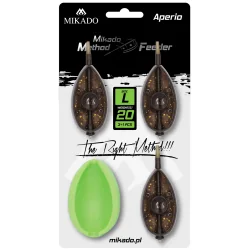 Mikado Method Feeder Aperio L Set - Baskets 3 x 20g + Mould MIKADO - 1