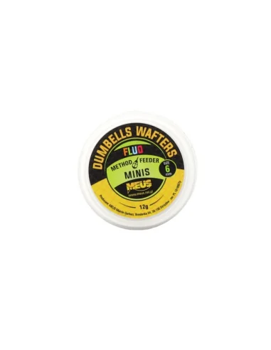 Dumbells MEUS Fluo Wafters 6mm Fish Mix MEUS - 2