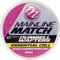 Mainline Match Dumbell Wafters – Yellow Essential Cell - 10mm  - 1